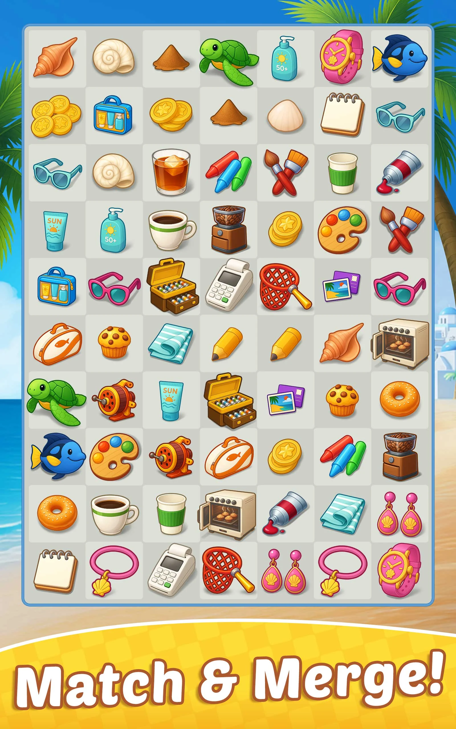 Merge Beach : Gossip & Mystery screenshot